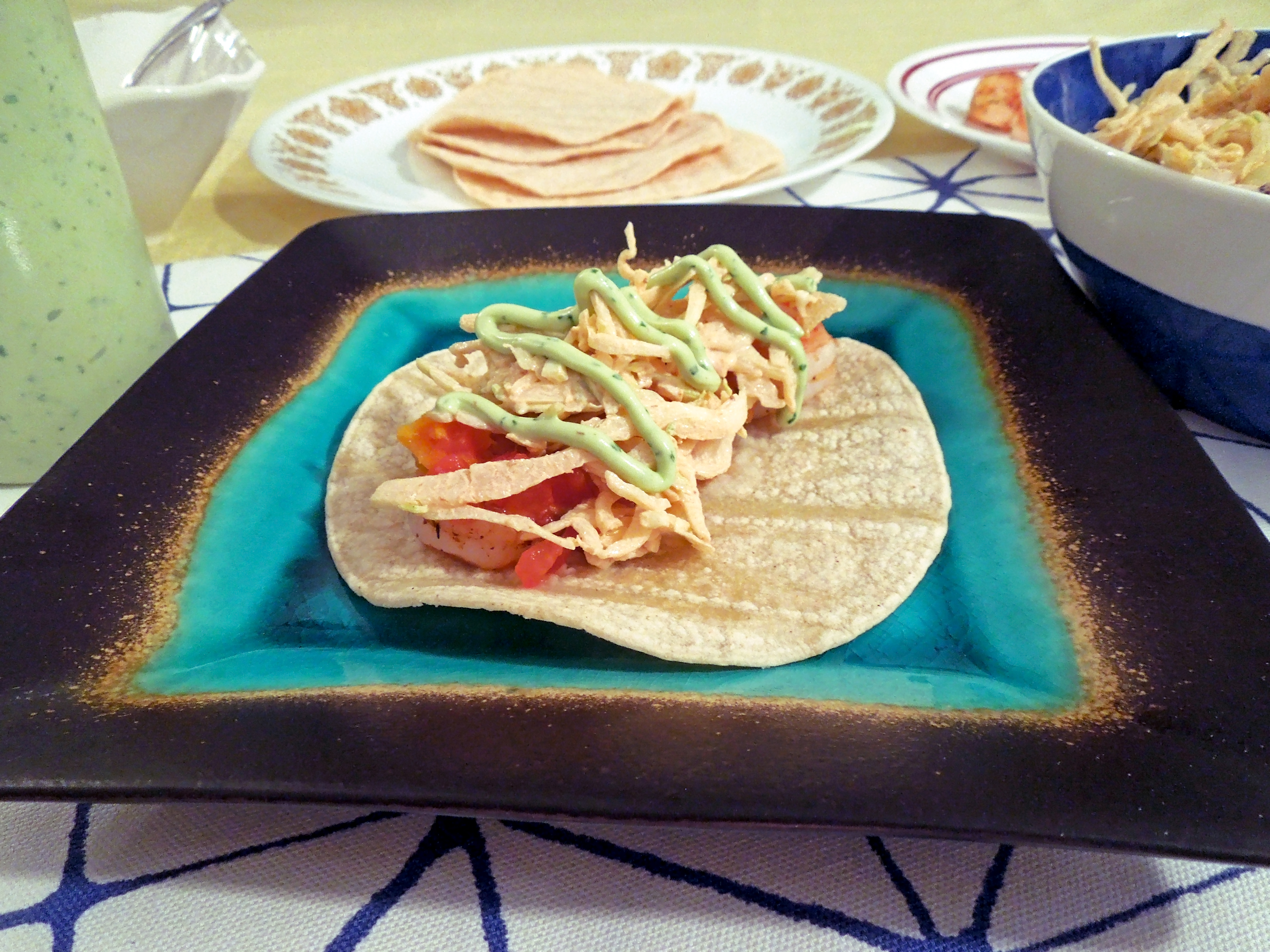 shrimp taco